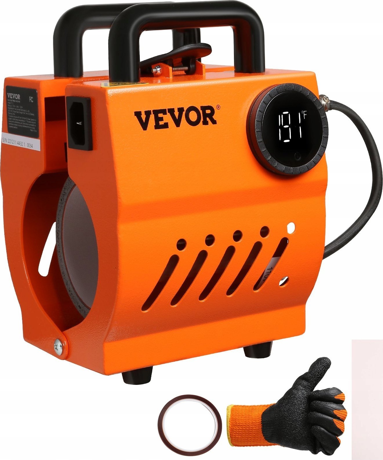 Vevor Prasa Termiczna do Kubków