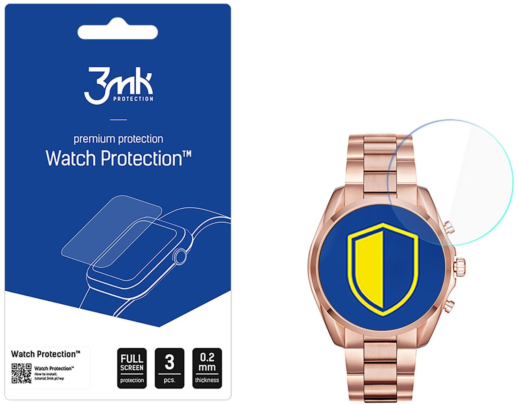 MICHAEL KORS BRADSHAW MKT5086 5GEN - 3MK WATCH PROTECTION FLEXIBLEGLASS