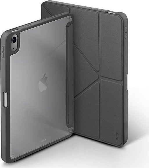 Etui na tablet Uniq UNIQ etui Moven iPad Air 10.9 (2022/2020) Antimicrobial szary/charcoal grey