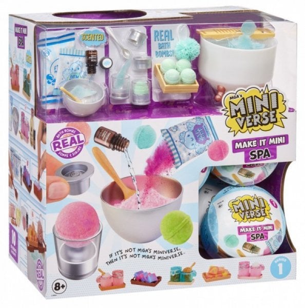 Figurki Miniverse Make It Mini Spa Display 15 sztuk
