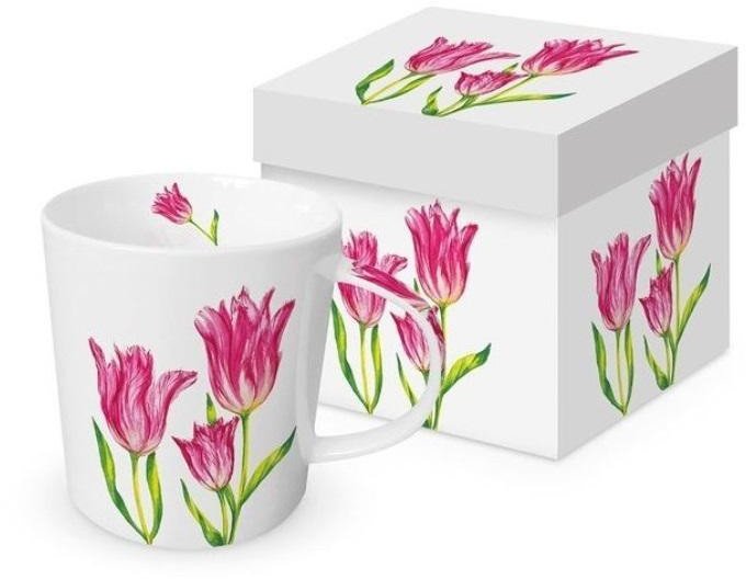 Kubek porcelanowy Tulipany 350ml