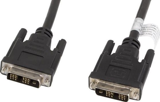 Kabel Lanberg DVI-D - DVI-D 3m czarny (CA-DVIS-10CC-0030-BK)