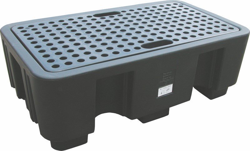 Topserw Paleta wychwytowa na 2 beczki o pojemności 250 l, wym. 1300 x 750 x 440 mm