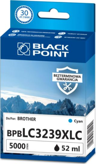 Tusz Black Point BPBLC3239XLC (zastępuje Brother LC-3239XLC)