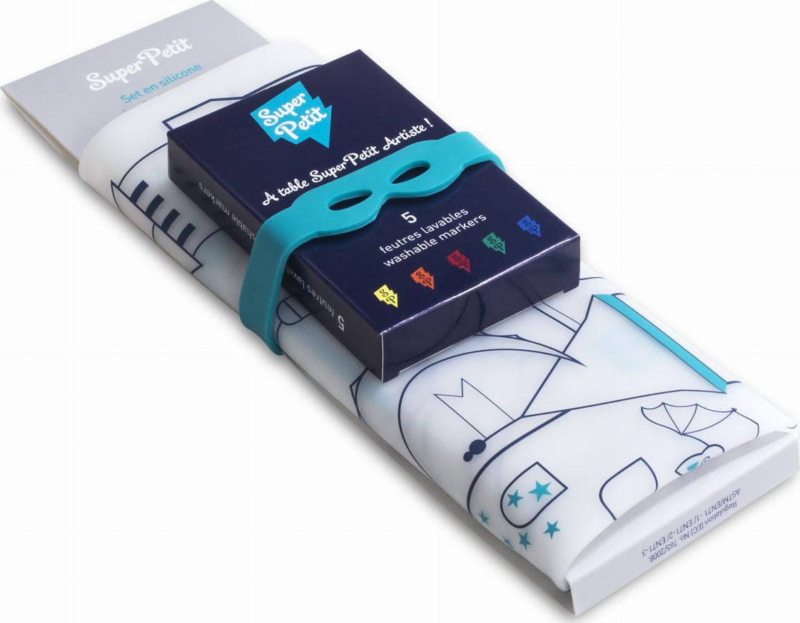 SuperPetit Duża mata do kolorowania Zamek