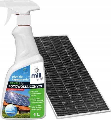 Mill Płyn do czyszczenia paneli fotowoltaicznych słonecznych 1 l