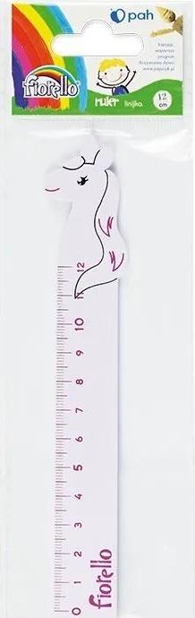 Fiorello Linijka drewniana 12cm jednorożec FIORELLO
