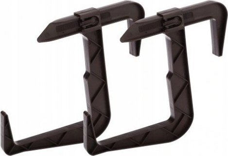 Galicja Uchwyt do skrzynki balkonowej brązowy 2 szt