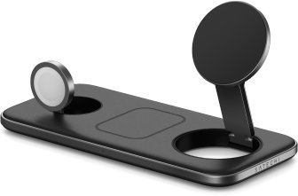Satechi Qi2 Trio Wireless Charging Pad - magnetyczna ładowarka bezprzewodowa do trzech urządzeń (AppleWatch 5W, AirPods 5W, Qi2