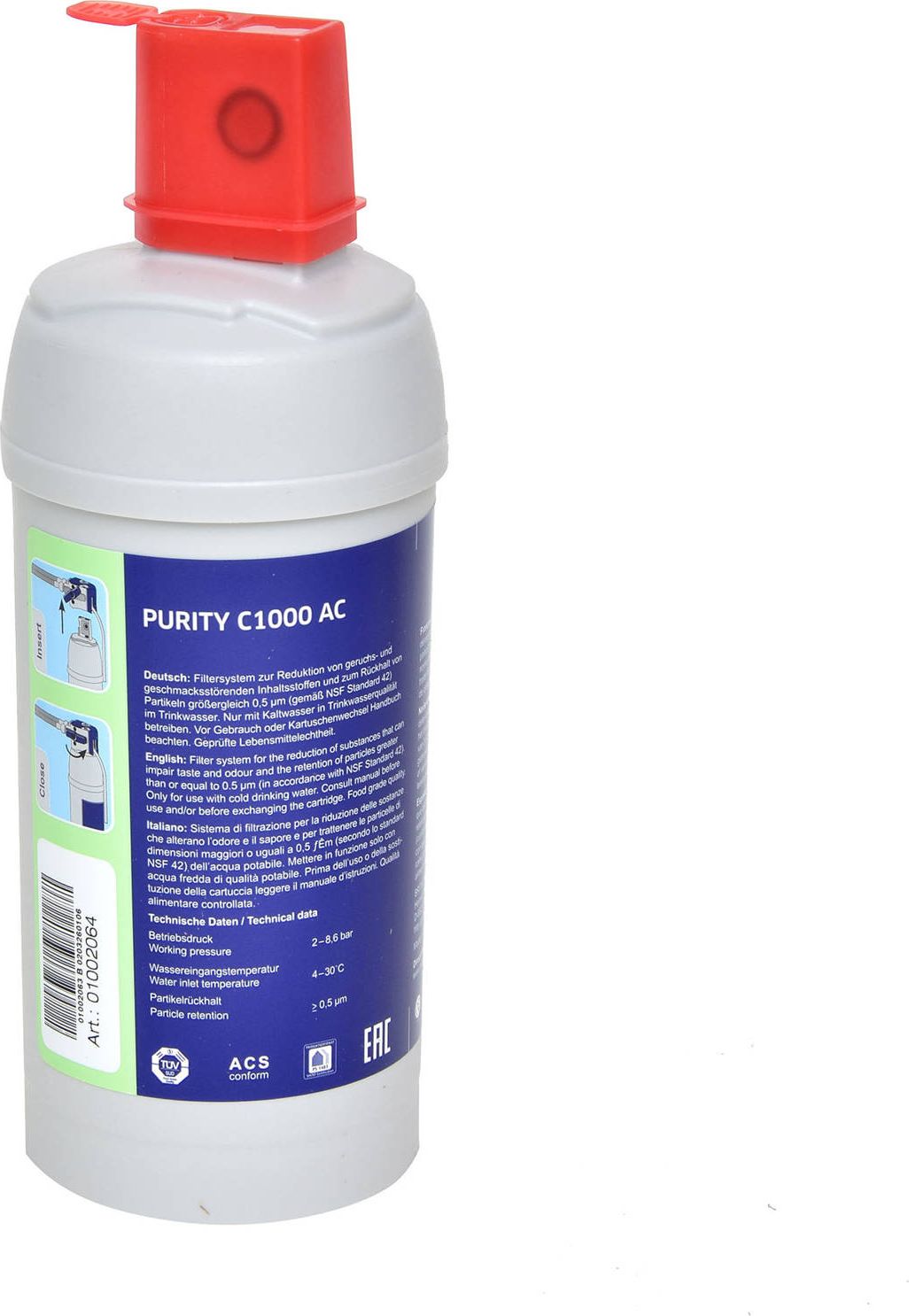 Brita C1000 Profesjonalny wkład filtra wody Purity AC