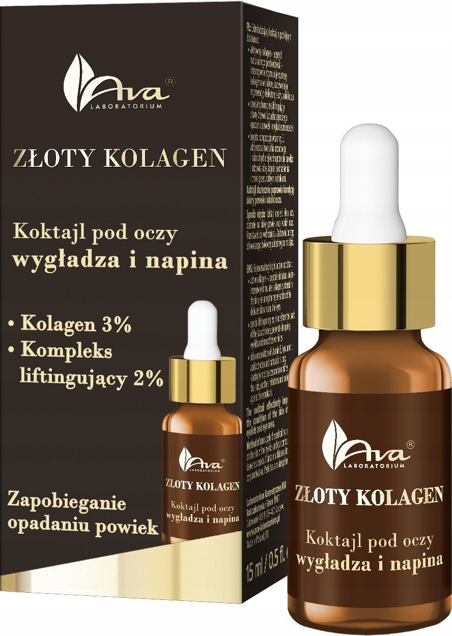 Złoty Kolagen koktajl pod oczy 15ml