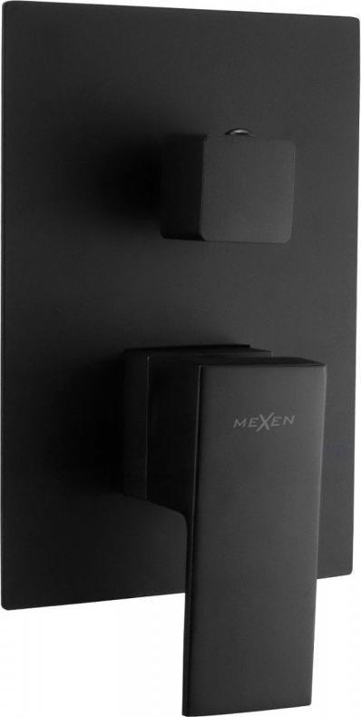 Bateria wannowa Mexen Mexen Uno bateria wannowa podtynkowa, czarna - 71435-70