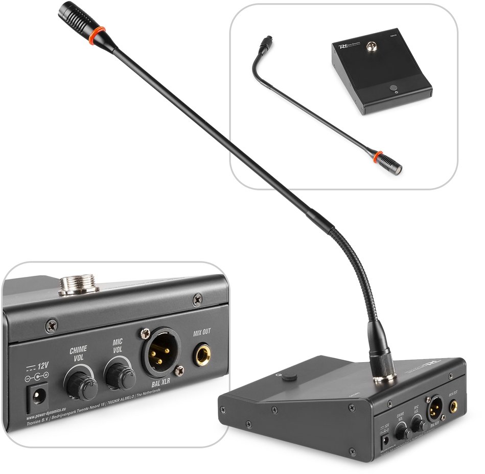 Mikrofon konferencyjny biurkowy TM370 Power Dynamics one size