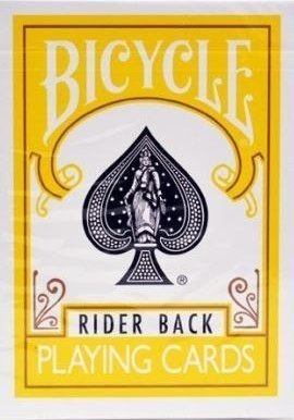 Quint Karty Yellow Deck BICYCLE