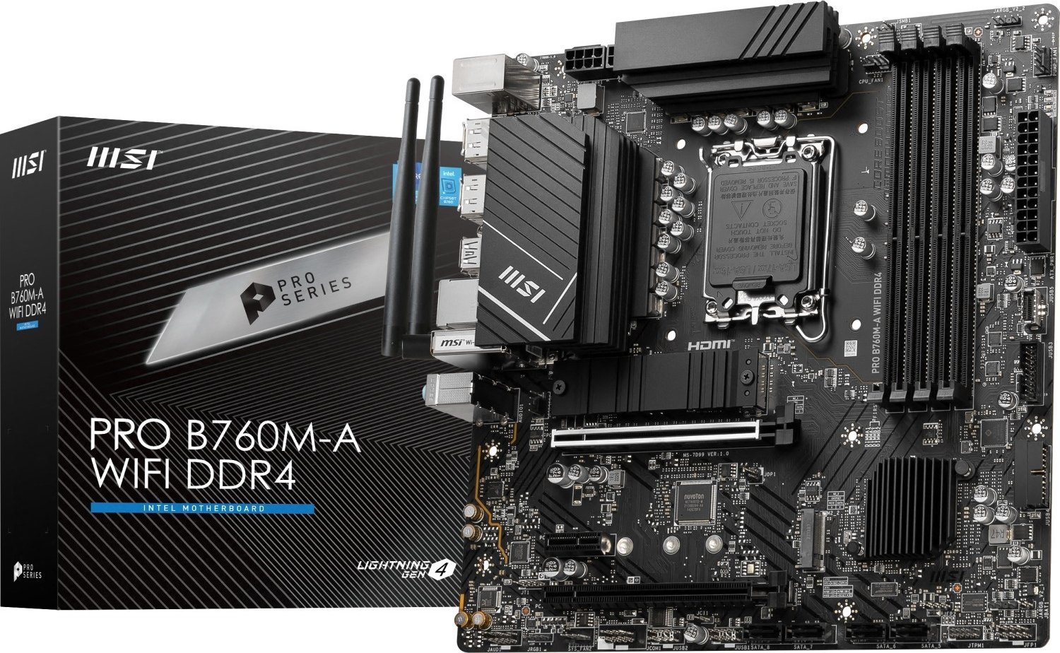 Płyta główna MSI PRO B760M-A WIFI DDR4