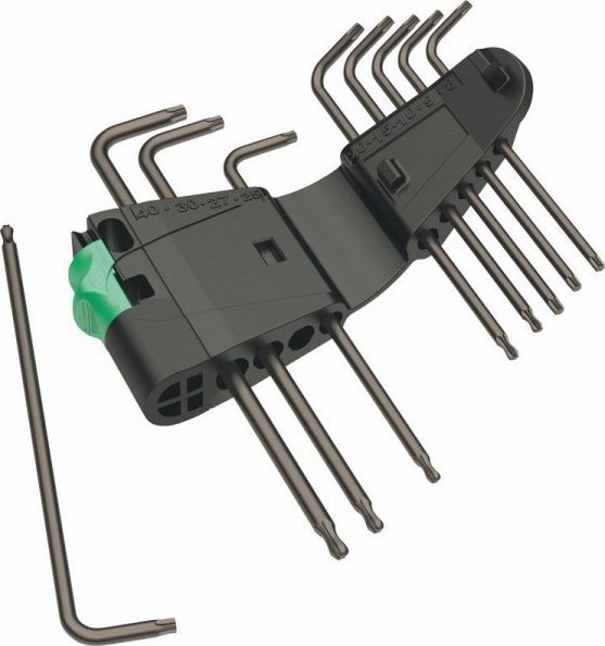 Wera ZESTAW KLUCZY TRZPIENIOWYCH TORX BLACKLASER