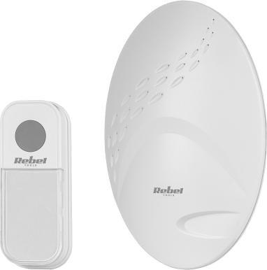 Rebel Dzwonek bezprzewodowy do drzwi Rebel