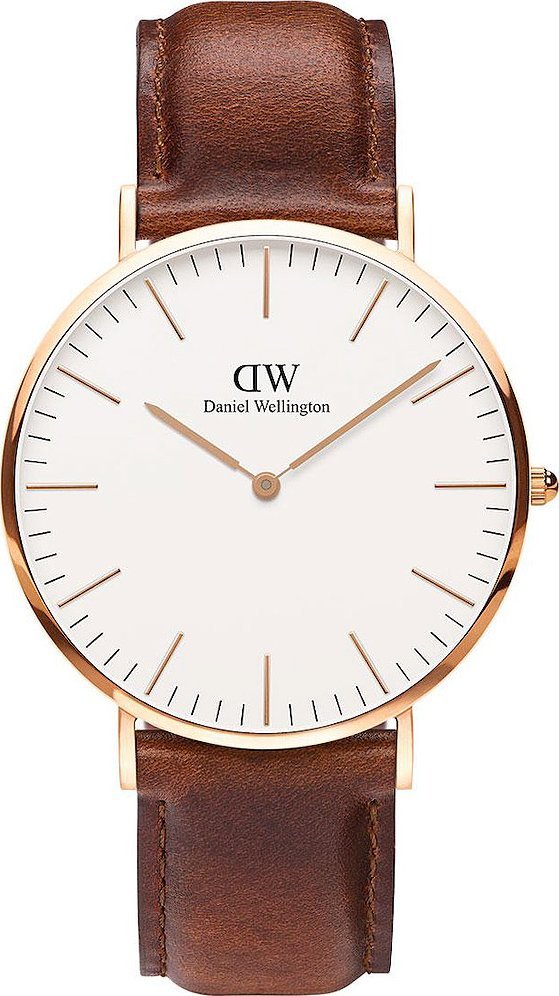 Zegarek męski Daniel Wellington DW00100006 brązowy