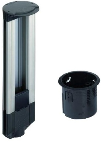 Kontakt-Simon Teleblock Connect podstawa 4xK45 aluminium KTL204