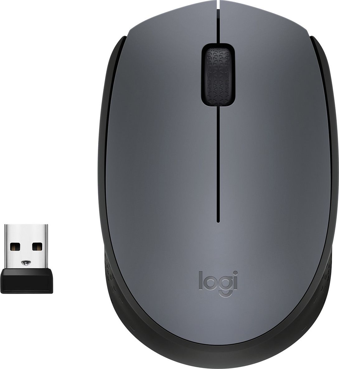 Mysz Logitech M170 czarno-szara (910-004642)