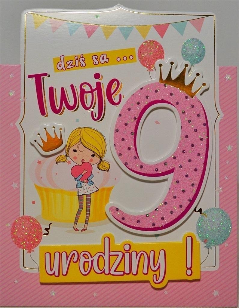 Yeku Karnet Urodziny 9