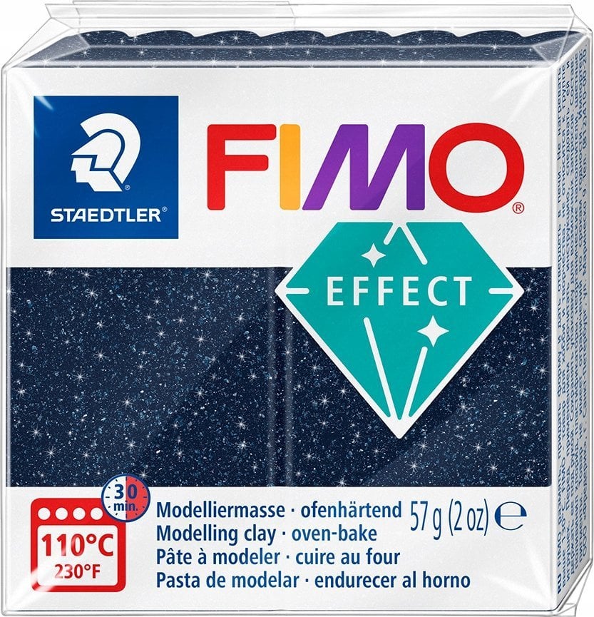 Fimo FIMO Mod.masse Effect 57g Galaxy blau retail