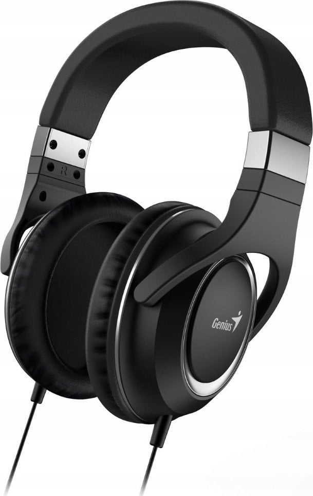 Słuchawki Genius Genius Computer Technology HS-610 Zestaw słuchawkowy Przewodowa Opaska na głowę Połączenia/muzyka Czarny