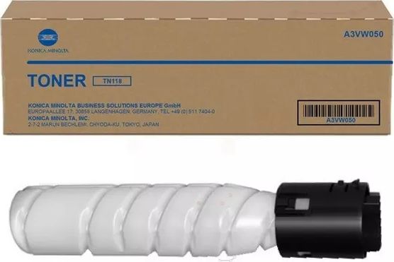 Toner Konica Minolta TN-118 Black Oryginał (A3VW050)