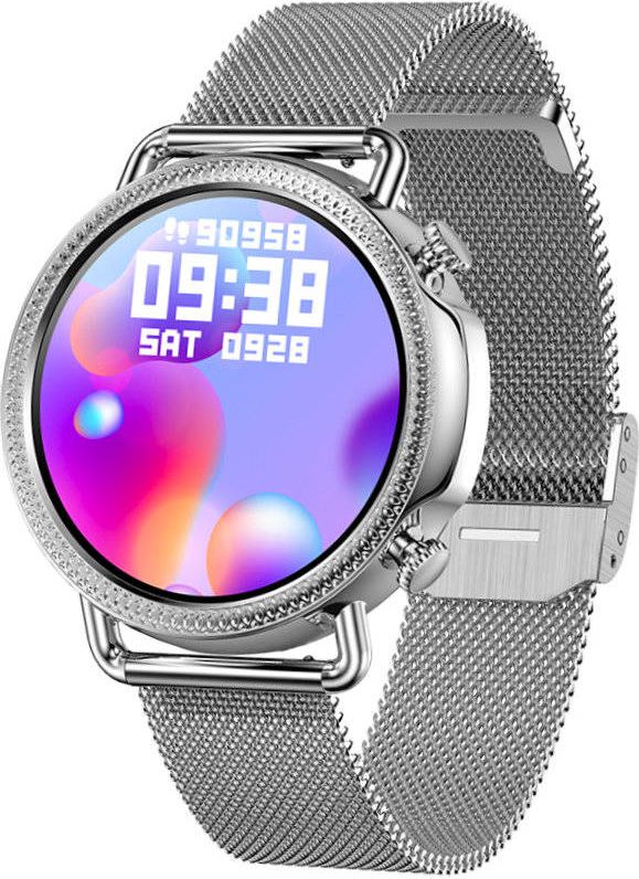 Smartwatch Rubicon RNBE74 Srebrny (RNBE74SSIBX)