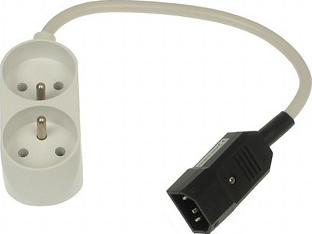 Kabel zasilający PRZEJŚCIE IEC320/GS