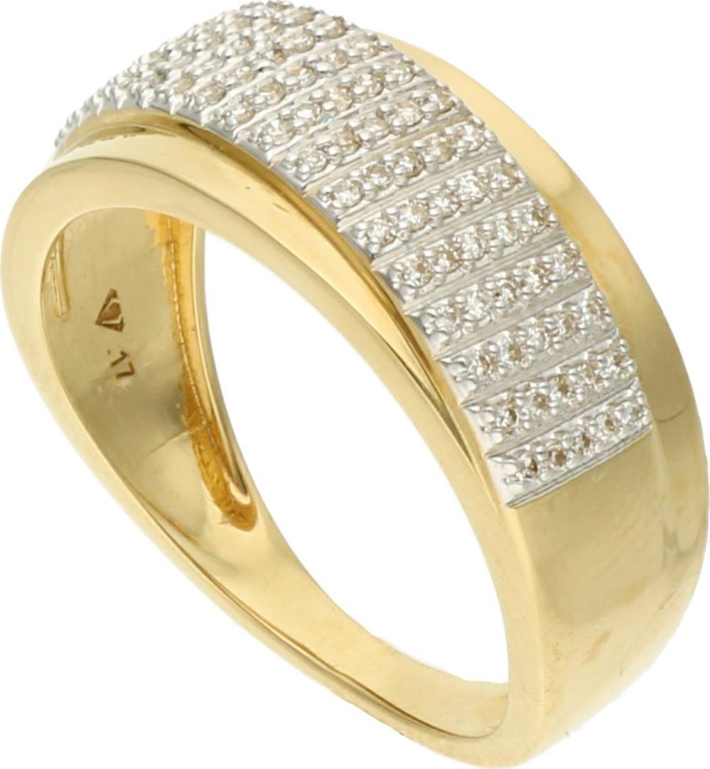 Rosanto Złoty pierścionek z brylantami roz. 13 585 14k