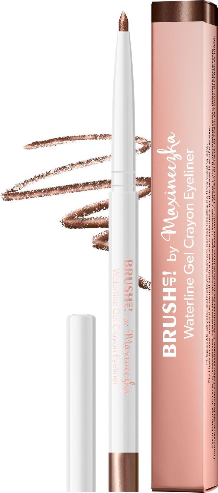 CLARESA Brush Up! by Maxineczka Żelowa Kredka do linii wodnej oka nr 02 Bronze 0,28 g