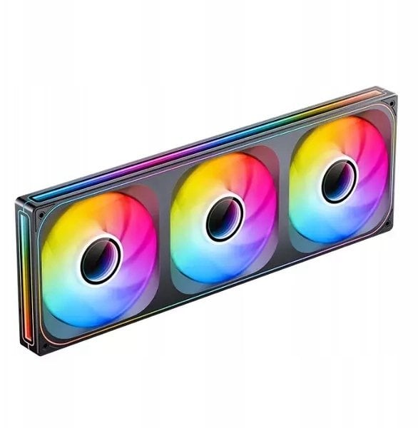 Wentylator Jonsbo Wentylatory ZA-420 Black PWM ARGB (3x140mm - 420mm)