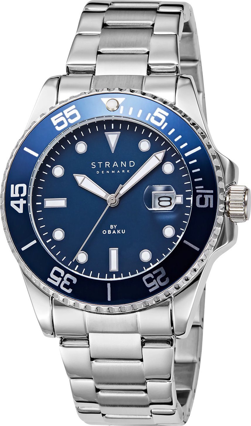 Zegarek Strand Zegarek męski S727GDCLSC srebrny