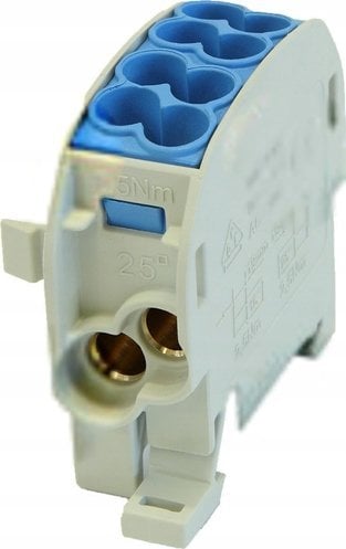 Simet Blok rozdzielczy - odgałęźny Al/Cu SCB 25 (80110) SIMBLOCK niebieski 81501003