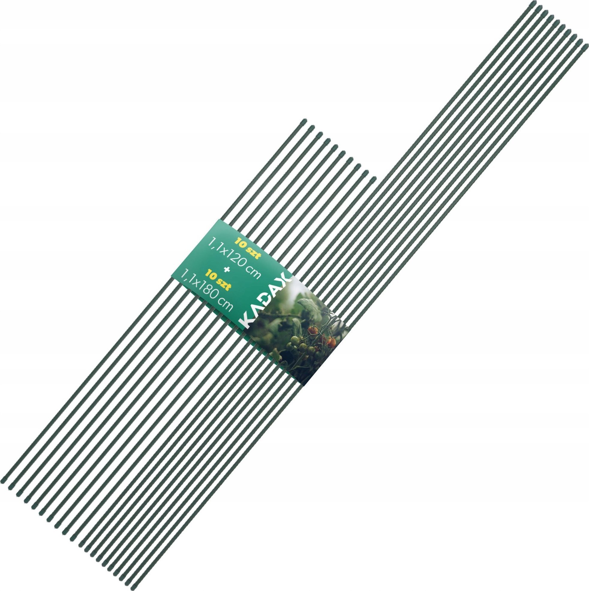 Kadax Tyczka Do Roślin Pomidorów Podpora 120+180cm 20szt