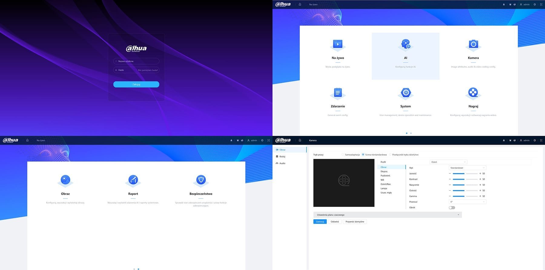 Kamera IP Dahua Technology KAMERA IP IPC-HFW1639TC-A-IL-0360B-S6 Smart Dual Light - 6Mpx 3.6mm DAHUA