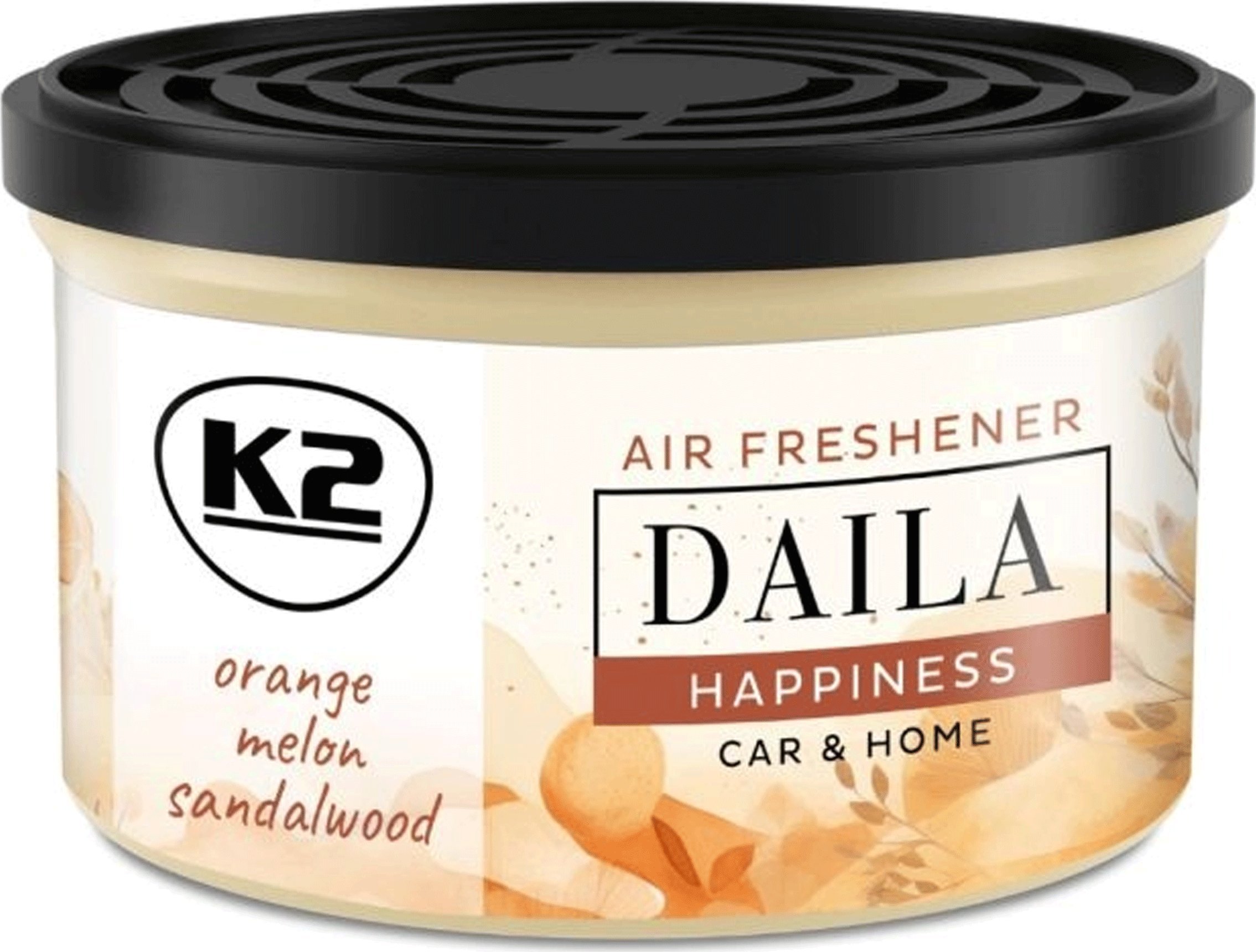 K2 DAILA HAPPINESS Zapach w Puszce do Auta Samochodu do Domu Pomarańcza