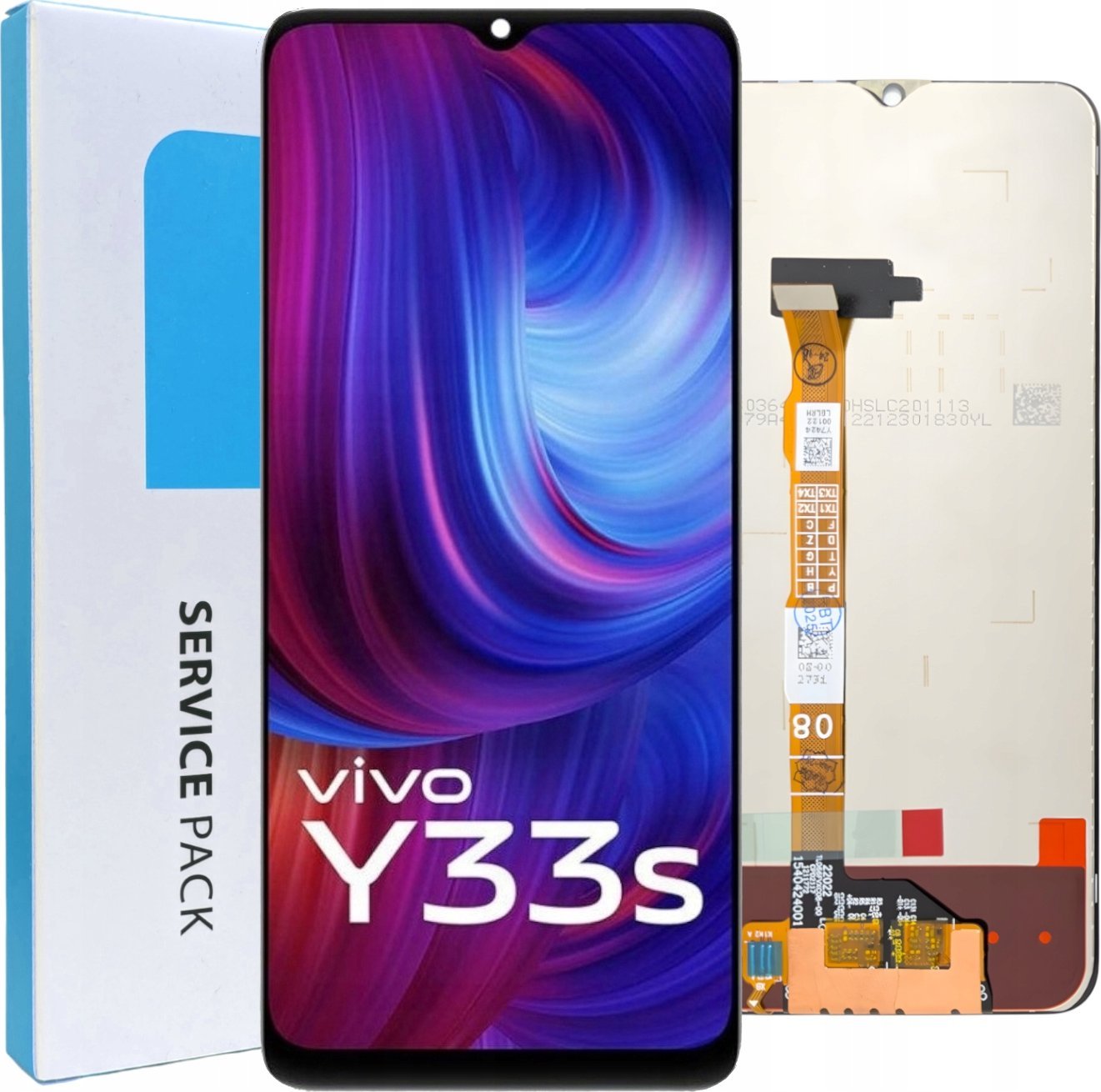 ORYGINAŁ WYŚWIETLACZ EKRAN LCD DO VIVO Y33S V2109 (V2109)