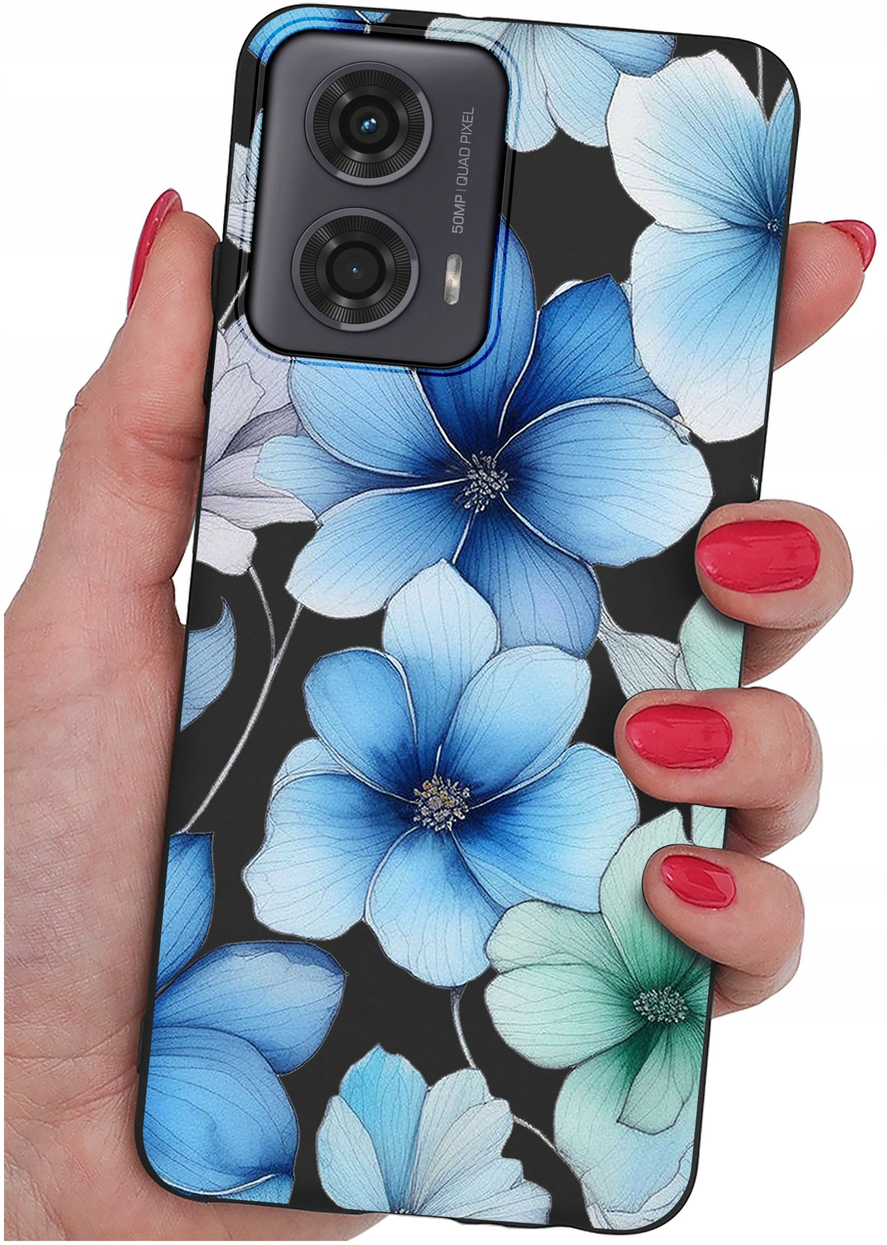 Etui do Motorola Moto G24 |G24 POWER |G04 |E14 WZORY |SILIKONOWE MATT SZKŁO