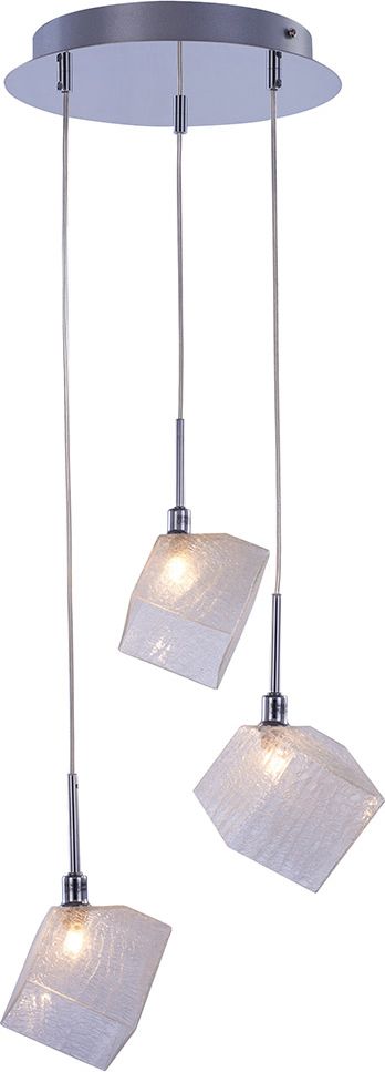 Lampa wisząca Italux Zen nowoczesna chrom (MD13026003-3B)