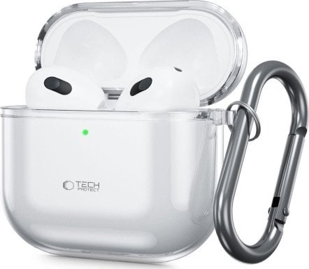 Tech-Protect TECH-PROTECT FLEXAIR APPLE AIRPODS 4 CLEAR