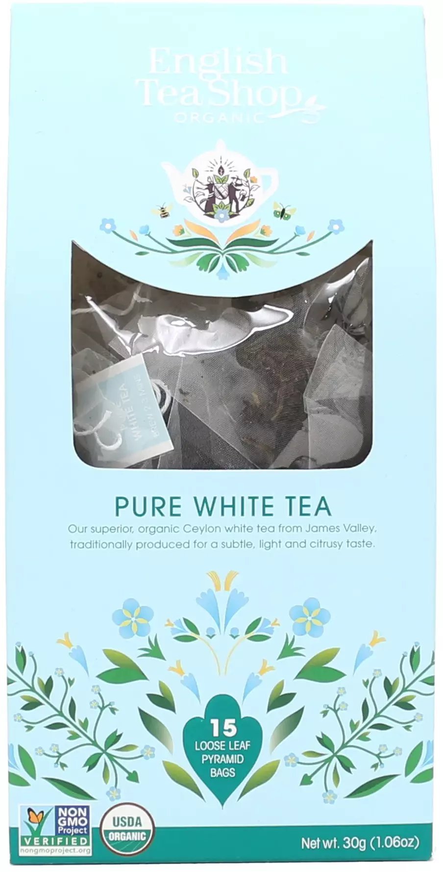 English Tea Shop Herbata biała Pure White Tea 15 piramidek