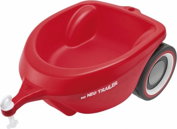 Big Przyczepka do jeździka Bobby Car Neo Trailer Czerwona (800056266)