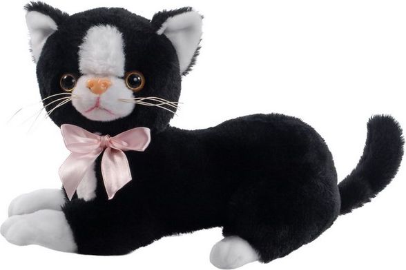 Beppe Czarny kot Flico z kokardą - 12833