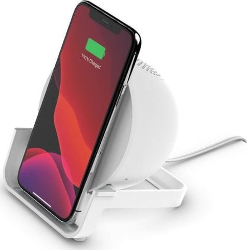 Ładowarka Belkin Boost Charge + głośnik Indukcyjna 2 A (AUF001vfWH)