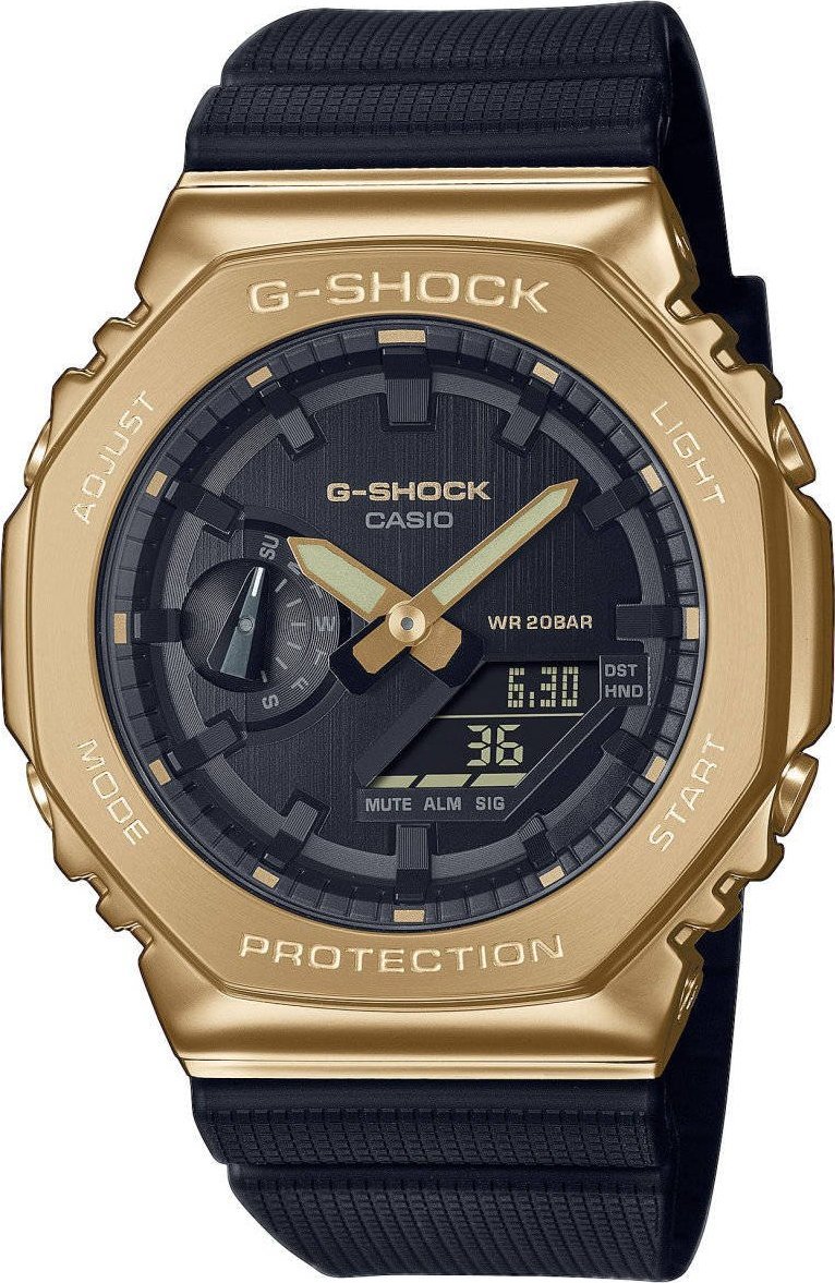 Zegarek G-SHOCK Zegarek Casio G-Shock GM-2100G-1A9ER Męski