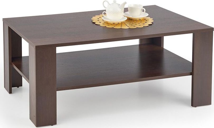 Elior Modna ława Keli - ciemny orzech