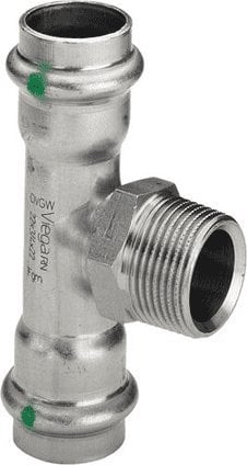 Trójnik z SC 28 x 3/4 x 28 stal szlachetna - nierdze / blyszczacyŁącznik do rur