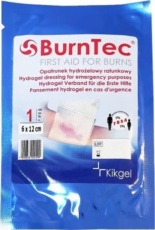 Ratujesz Opatrunek hydrożelowy ratunkowy BurnTec 6x12 cm